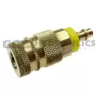 156L-DL Coilhose 1/4" Industrial Coupler, 3/8" ID Lock-On, with Display Packaging UPC #029292101295