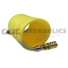 15X-N14-25A Coilhose Nylon Coil, 1/4" x 25', 1/4" 6 Ball Industrial Coupler & 1/4" NPT Swivel Fitting, Yellow UPC #029292923101