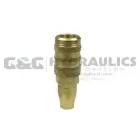 15X4PR Coilhose 1/4" 6-Point Industrial Coupler, 1/4" ID PUR UPC #029292116176