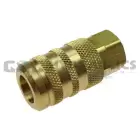15X6F-DL Coilhose 1/4" 6-Point Industrial Coupler, 3/8" FPT, with Display Packaging UPC #029292101271