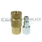 160-3-DL Coilhose 1/4" Automotive Coupler/Connector Set: 160,1602, with Display Packaging UPC #029292117388