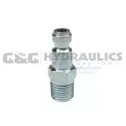 1603-DL Coilhose 1/4" Automotive Connector, 3/8" MPT, with Display Packaging UPC #029292922180