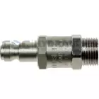 1603LF-DL Coilhose 1/4" Automotive Interchange FilterPlug, 3/8" MPT, with Display Packaging UPC #029292118149