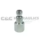 1605-DL Coilhose 1/4" Automotive Connector, 3/8" FPT, with Display Packaging UPC #029292922081