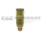 172-DL Coilhose 1/4" Lincoln Coupler, 1/4" MPT, with Display Packaging UPC #029292100472