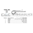 209199 SPX Power Team Replacement Chain With Pin for No. 7400 UPC #662536062015