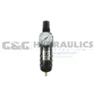 26FC2-GL Coilhose 26 Series 1/4" Integral Filter/Regulator, Gauge, 0-60 psi UPC #029292491181