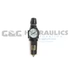27FC4-GJSX Coilhose 27 Series 1/2" Integral Filter/Regulator, Gauge, 0-25 psi, Metal Bowl with Sight Glass, 5µ Element UPC #029292496483