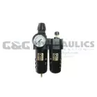 27FCL6-DG Coilhose 27 Series 3/4" Integral Filter/Regulator + Lubricator, Auto Drain, Gauge UPC #029292876452