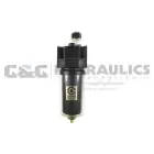 27L4-S Coilhose 27 Series 1/2" Lubricator, Metal Bowl with Sight Glass UPC #029292497268