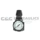 27R6-GL Coilhose 27 Series 3/4" Regulator, Gauge, 0-60 psi UPC #029292770873