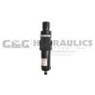 29-3C14-00DM Coilhose 29 Series Filter/Regulator, Compact, 1/4", with/ Square Gauge, Automatic, Metal Bowl UPC #029292753609