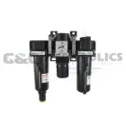 29-5T10-00DM Coilhose 29 Series Filter + Regulator + Lubricator, HiFlow, 1", Automatic, with/ Square Gauge, Metal Bowl UPC #029292754057