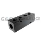 3043-DPB Coilhose 4 Port Aluminum Manifold, 3/8" x 1/4", Display UPC #029292921107