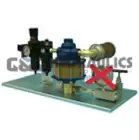 40-5000W250 SC Hydraulic Power Unit, Aluminum/Bronze, 10-5 Series Pump, 440:1 Ratio