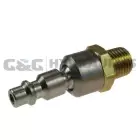 58-06BS Coilhose 3/8" Industrial Ball Swivel Connector, 3/8" MPT UPC #029292122931