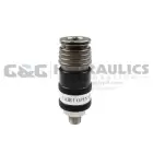 581USE Coilhose 2-in-1 Automatic Safety Exhaust Coupler 3/8" Body, 3/8" MPT UPC #029292108959
