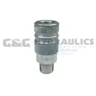 583 Coilhose 3/8" Industrial Coupler, 1/4" MPT UPC #029292122597