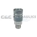 583-DL Coilhose 3/8" Industrial Coupler, 1/4" MPT, with Display Packaging UPC #029292922159