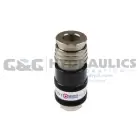 584USE Coilhose 2-in-1 Automatic Safety Exhaust Coupler 3/8" Body, 1/2" FPT UPC #029292108966