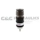 586USE Coilhose 2-in-1 Automatic Safety Exhaust Coupler 3/8" Body, 3/8" Hose Barb UPC #029292108942