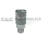 591-DL Coilhose 3/8" Automotive Coupler, 3/8" MPT, with Display Packaging UPC #029292124171