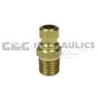 6-253 Coilhose 1/4" Moldflow Connector, 3/8" MPT UPC #029292125673
