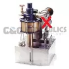66-500BW250-HF4 SC Hydraulic Power Unit, Aluminum/Bronze, 10-5 Series Pump, 440:1 Ratio