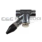 641 Coilhose Inline Blowgun with Rubber Tip UPC #029292132664