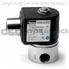 71215SN2MN00N0D100C1 Parker Skinner 2 Way Normally Closed 1/4" NPT Direct Acting Stainless Steel Solenoid Valve 12VDC DIN