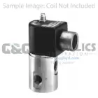 71313SN2MN00 Parker Skinner 3 Way Normally Closed 1/4" NPT Direct Acting Stainless Steel Pressure Vessel (Valve Body)