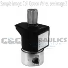 71315SN2ME00N0D100C2 Parker Skinner 3 Way Normally Closed 1/4" NPT Direct Acting Stainless Steel Solenoid Valve 24VDC DIN