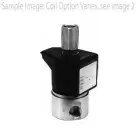 Parker Skinner 3 Way Solenoid Valve - Complete 71315SN2ENM5M2G011C2 1/4" NPT Normally Closed Direct Acting 430F Stainless Steel 24VDC Magnelatch 3-wire