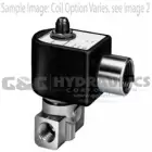 7131FBF4LV00N0H111P3 Parker Skinner 3 Way Normally Closed Direct Acting Brass Solenoid Valve 110/50-120/60VAC Conduit