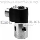 7131TVN2GV00N0H111C2 Parker Skinner 3 Way Normally Closed 1/4" NPT Direct Acting Stainless Steel Solenoid Valve 24VDC Conduit