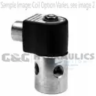 7131TVN2NV00N0H111C2 Parker Skinner 3 Way Normally Closed 1/4" NPT Direct Acting Stainless Steel Solenoid Valve 24VDC Conduit