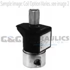 71395SN1GNJ1N0C111Q8 Parker Skinner 3 Way Normally Open 1/8" NPT Direct Acting Stainless Steel Solenoid Valve 440/50-480/6VAC Conduit