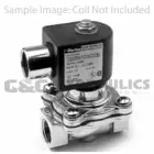 72218RN4UE00 Parker Skinner 2 Way Normally Closed 1/2" NPT Direct Lift Stainless Steel Pressure Vessel (Valve Body)