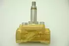Parker Skinner 2 Way Solenoid Valve - Complete 7221GBN3VV00N0C111B2 3/8" NPT Normally Closed Direct Lift Brass 24/60 Conduit