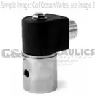 73216SN2MT00N0H111P3 Parker Skinner 2 Way Normally Closed 1/4" NPT Pilot Operated Internal Pilot Supply Stainless Steel Solenoid Valve 110/50-120/60VAC Conduit