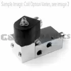 73317VN2KN00N0H611C2 Parker Skinner 3 Way Normally Closed 1/4" NPT Pilot Operated Internal Pilot Supply Stainless Steel Solenoid Valve 24VDC Conduit