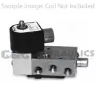 74317VN2PN00N0H222P3 Parker Skinner 3 Way Normally Closed 1/4" NPT Pilot Operated External Pilot Supply Stainless Steel Solenoid Valve 110/50-120/60VAC Conduit