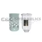 8824R-41L Coilhose 1/2" Filter Bowl with/ Drain Cock, Bowl Guard UPC #029292718110