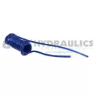 PU14-10W1-B Coilhose Flexcoil, 1/4" x 10', Without Fittings, Blue UPC #029292903738