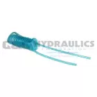PU14-30W1-T Coilhose Flexcoil, 1/4" x 30', Without Fittings, Transparent Blue UPC #029292905350