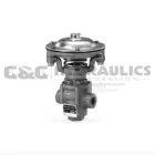 102592 (Catalog # C264-00132) Parker Sinclair Collins Valves 3-Way Normally Closed Directional Mixing Gas Tested/Hard Seat Valve, 500 psi, 1/4" NPTF Ports