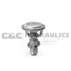 102288 (Catalog # C264-2004) Parker Sinclair Collins Valves 2-Way Normally Open Angle Porting Valve, 500 psi, 3/4" NPTF Ports