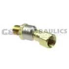 CF0404BS-DL Coilhose Ball Swivel Conversion, 1/4" FPT, x 1/4" MPT, with Display Packaging UPC #029292925044