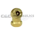 CH10 Coilhose Brass Closed Check Ball Chuck, 1/4" FPT UPC #029292317177