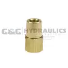 CH14-4-DL Coilhose Straight Push-On Chuck, 1/4" FPT, with Display Packaging UPC #029292922524